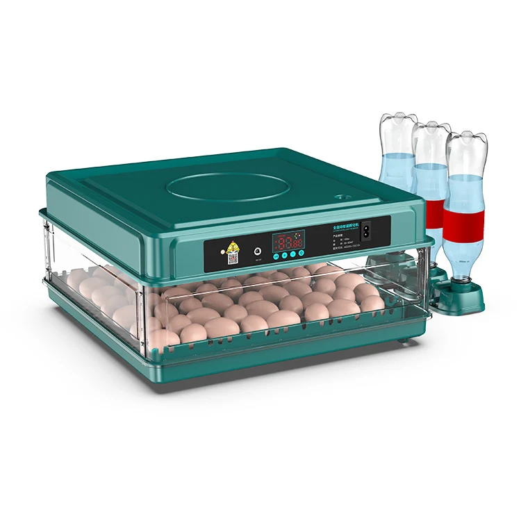 Poultry duck goose quail pigeon bird egg incubator cheap price fully automatic 130 eggs capacity
