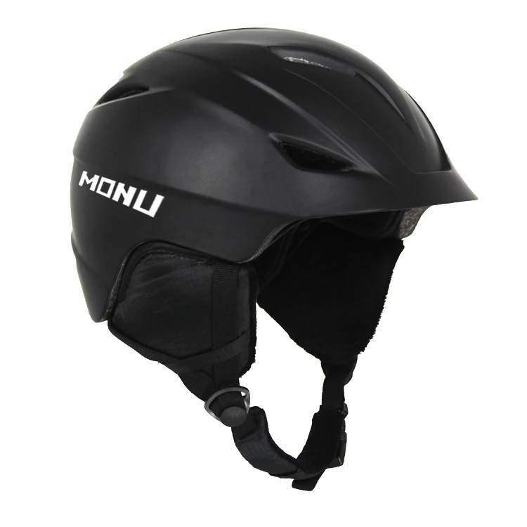 2022 MONU SPORTS New Arrival Outdoor Safety Sport Ear Pad Ski Helmet Snow Helmet for Adults