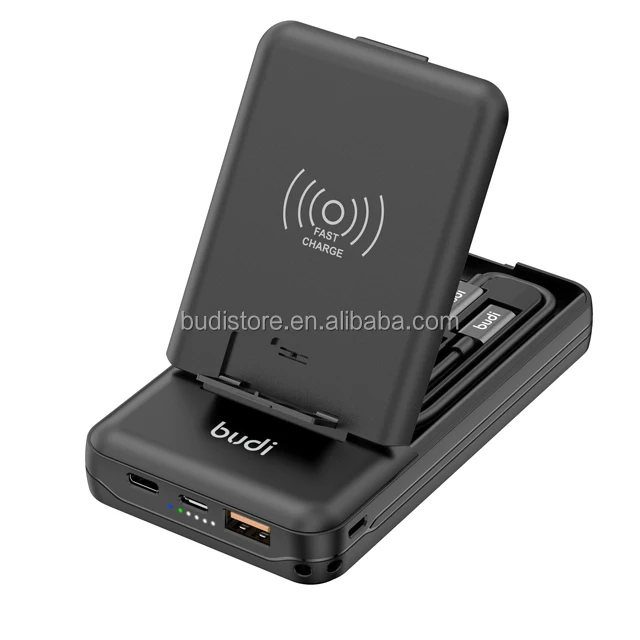 10000mah wireless power bank charger multifunctional power bank box