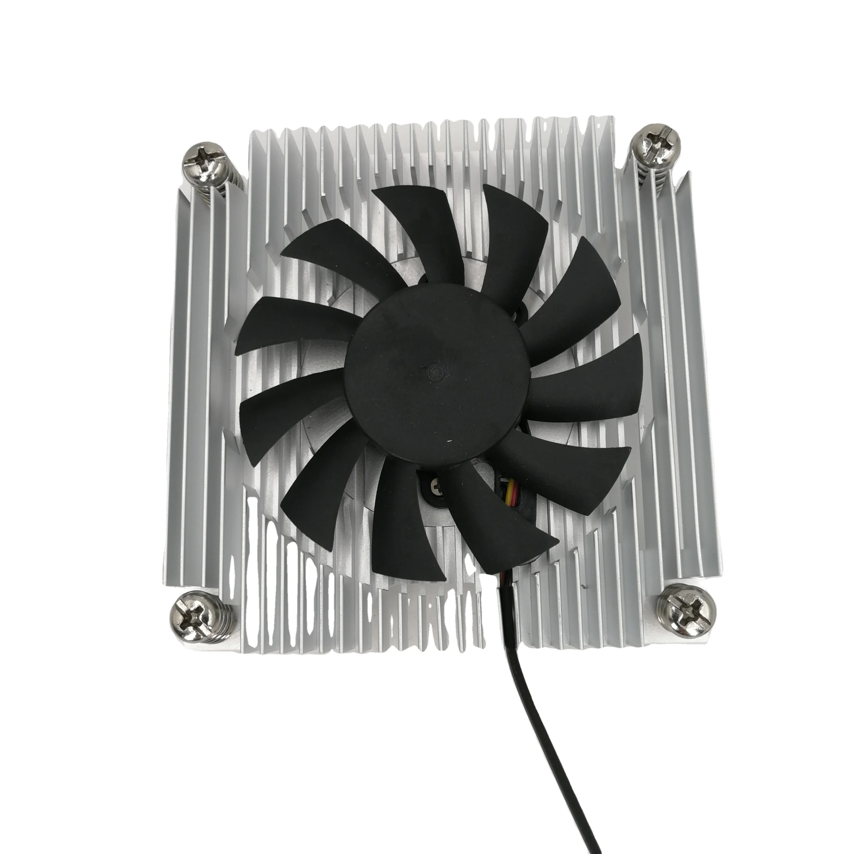 low profile cpu cooler for intel 3Pin computer  aluminum   cpu radiator 1U cooler fan