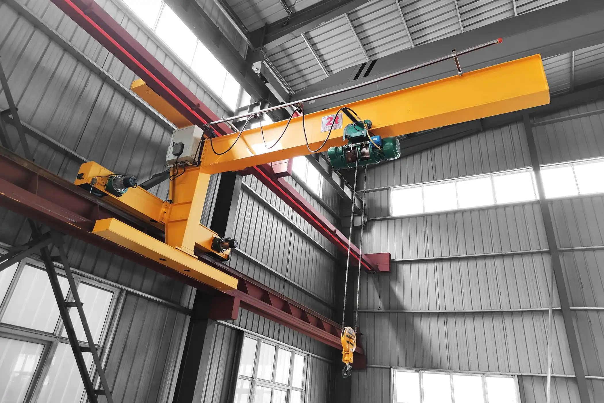 Electric Wall Mounted Rail Traveling 5t Jib Crane for Workshop Design Calculation