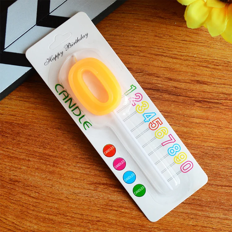 Hot Selling Colorful Number birthday candles Cake Cup candle cake