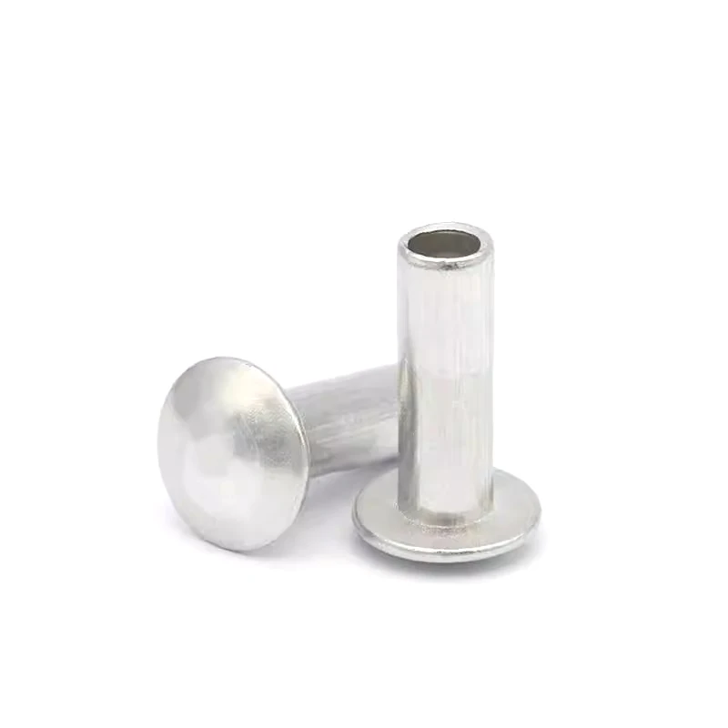 China manufacturer custom solid aluminum rivet high quality solid semi-hollow rivet for furniture manufacturing