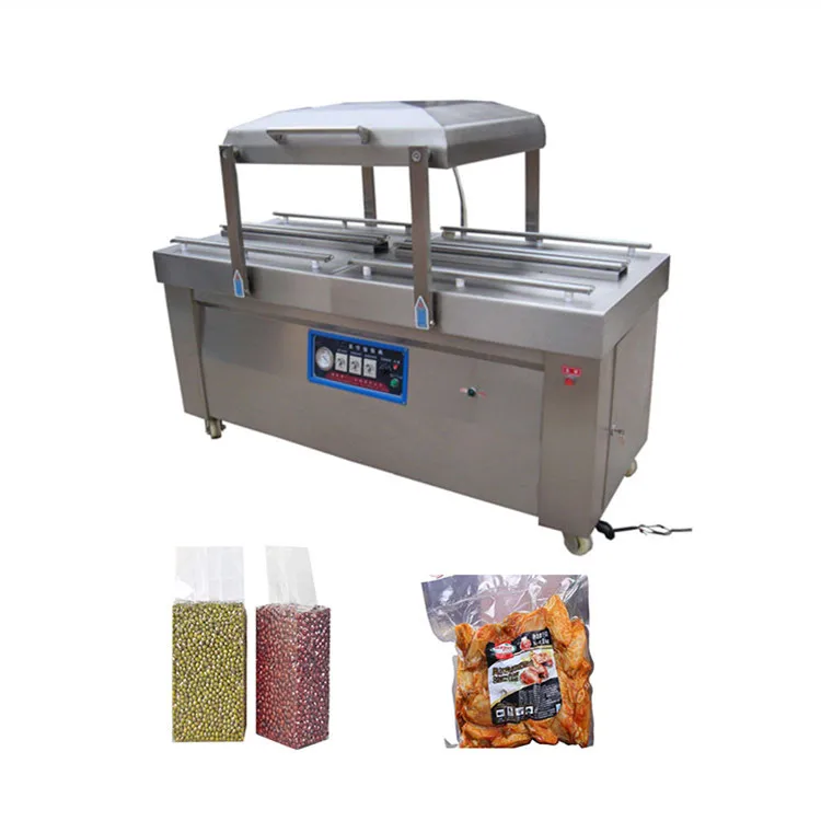 304 stainless steel automatic vegetable vacuum bag vacuum sealer machine vacuum packing machine