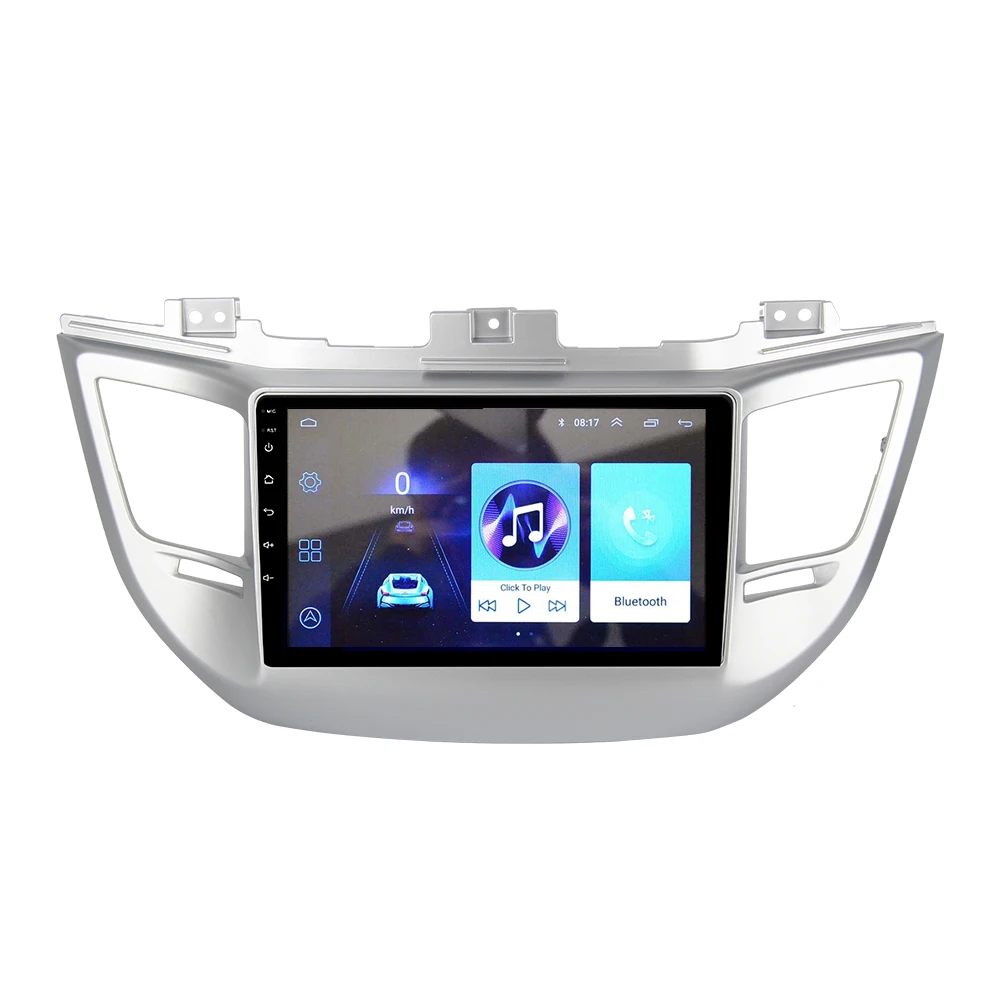 for Hyundai IX35 Tucson android  de carro touch screen GPS navigation multimedia auto car dvd player carplay stereo radio