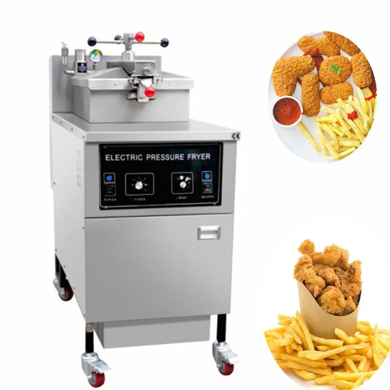 Hot Selling Pressure Fryer Chicken Food French Fries Machine / Chicken Pressure Fryer