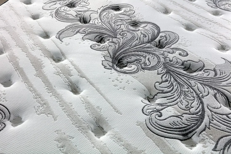 Colchon класса люкс королева Matelas 12 дюймов для 7 зоны карманная катушка латексный пружинный матрас из пены с эффектом памяти