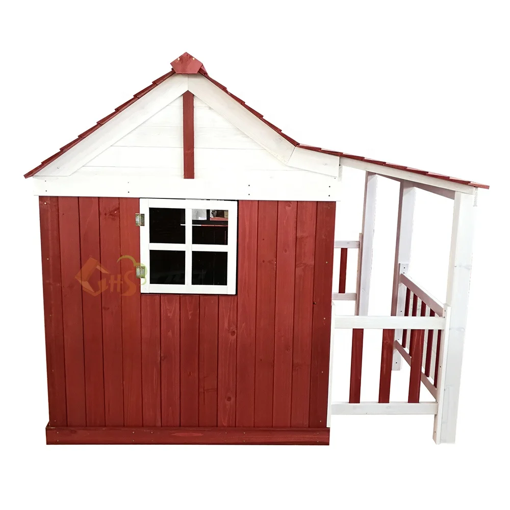 Деревянный детский Кубок для заднего двора с балконом