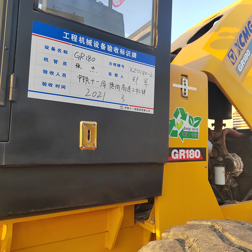 Cheap Price Used Motor Grader X CMG GR180 For Sales