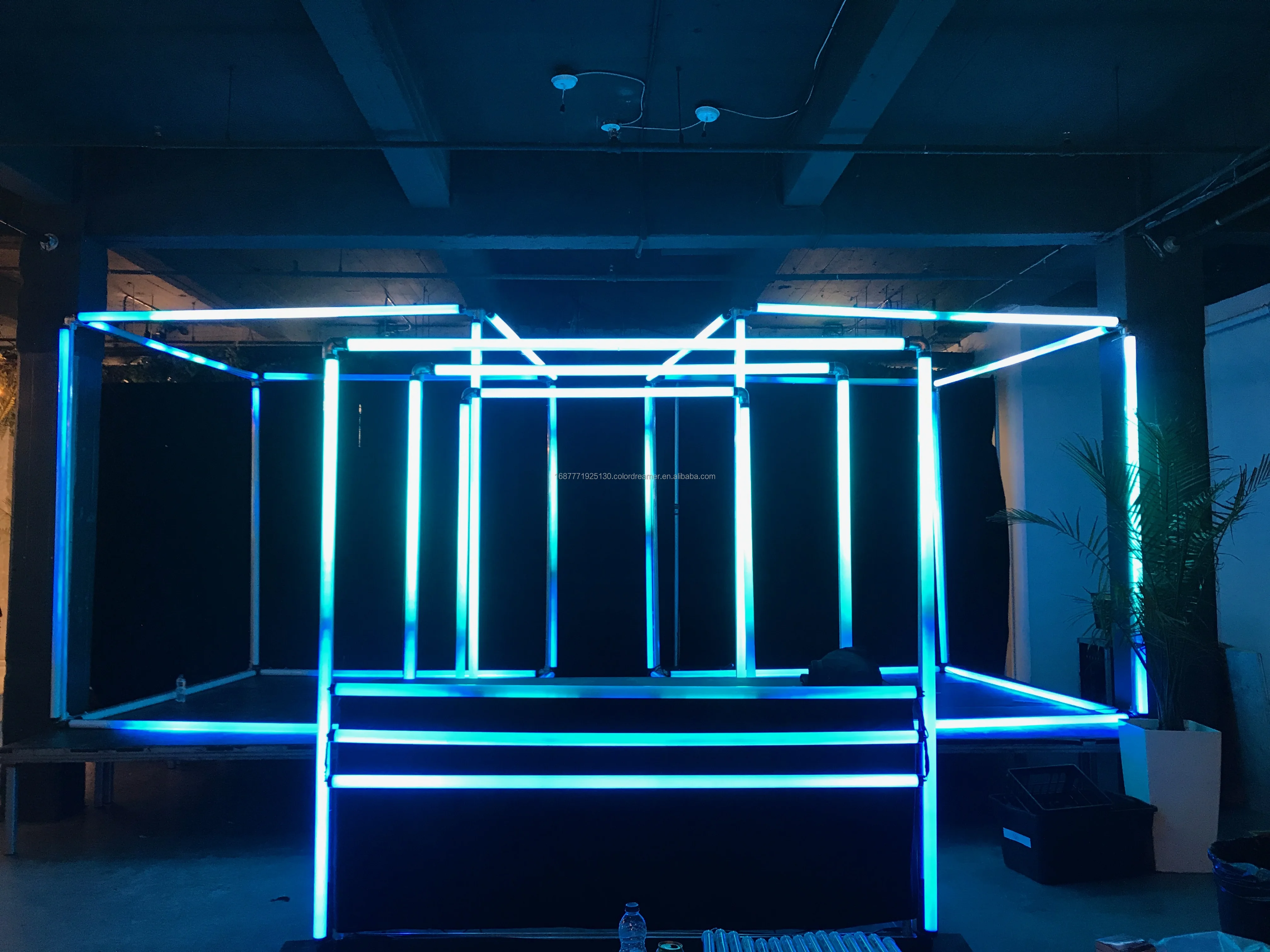 3D rgb Пиксельная трубка dmx Светодиодная для клубных сценических огней