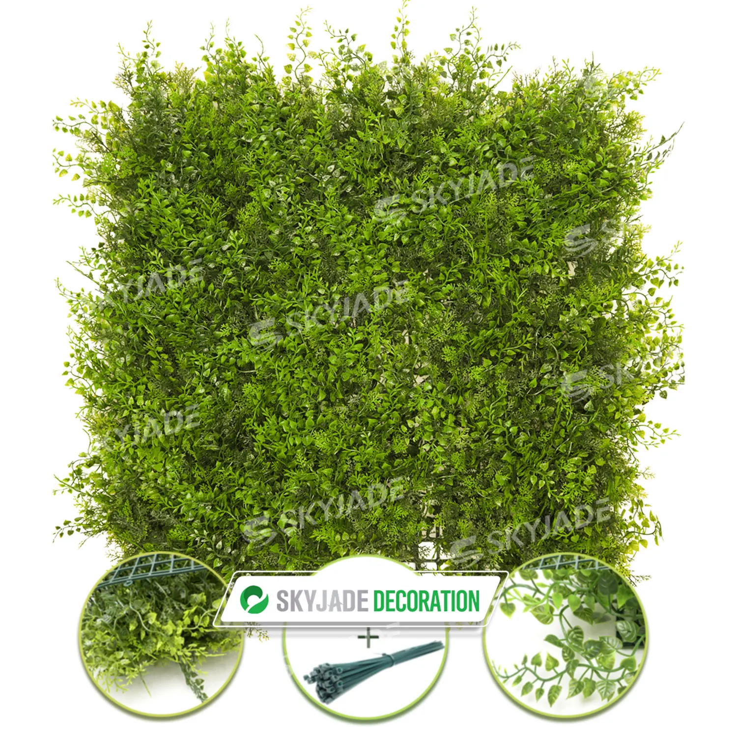 IVY wall Grass Wall Panel Artificial Plant Wall Grass SKZ50-JIAO Artificial Boxwood Hedges