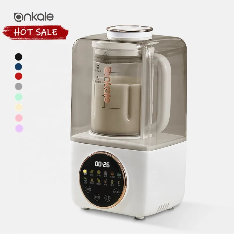 1.0L 600W Low noise filter free wall breaking soymilk machine food blender 14 function