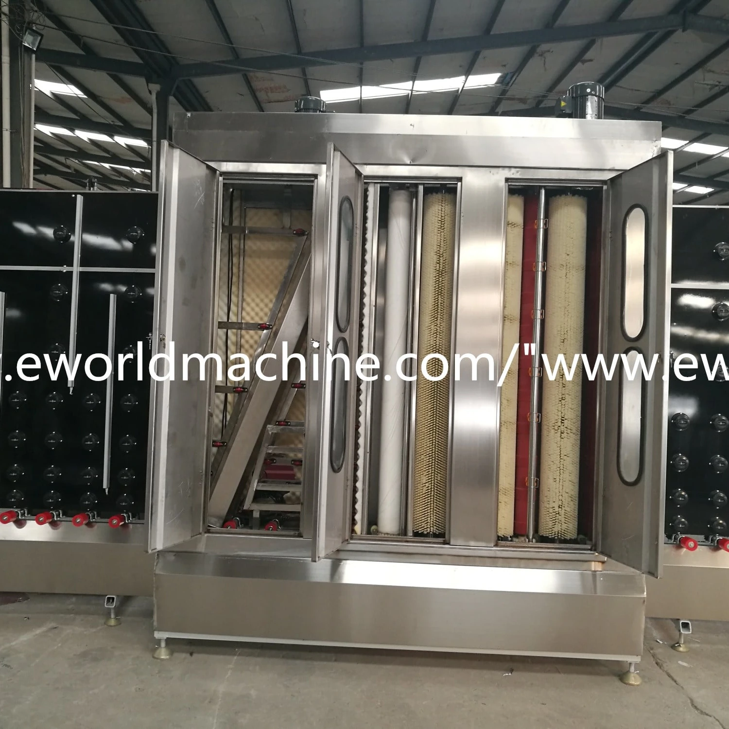 excellent quality vertical glass washing machine insulating glass washing machinery machine to clean and dry glass