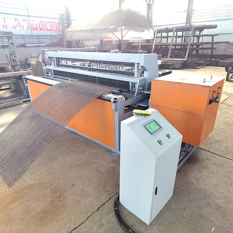 APACHE 1.5~5mm FULL  AUTOMATIC CRIMPED WIRE MESH WEAVING MACHINE