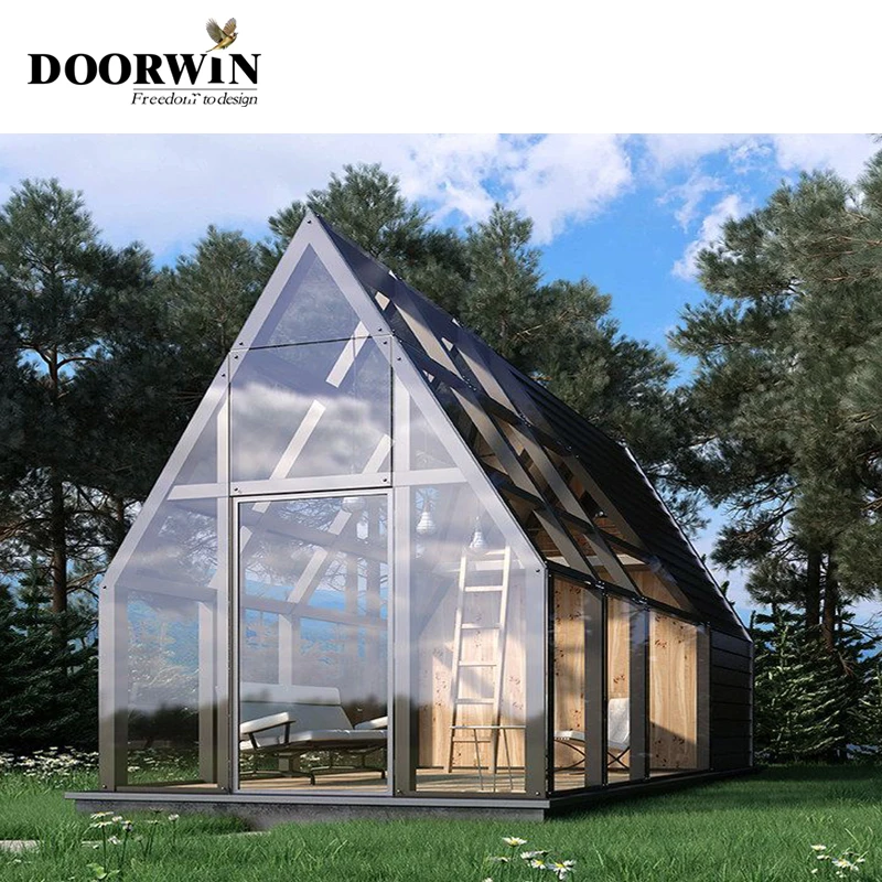 Китайский производитель модульная сборная четырехсезонная Солярия полые стеклянные алюминиевые двери для солярия