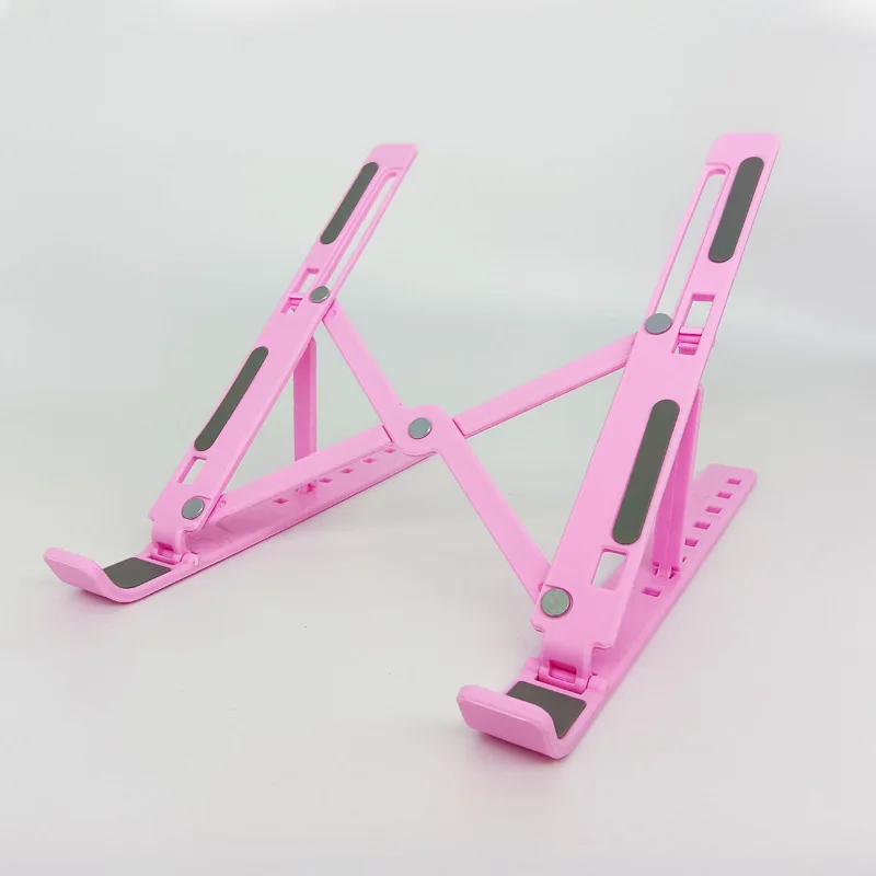 Portable Laptop Stand Foldable Support Base Notebook Stand For Macbook Pro Lapdesk PC Computer Laptop Holder Cooling Pad Riser