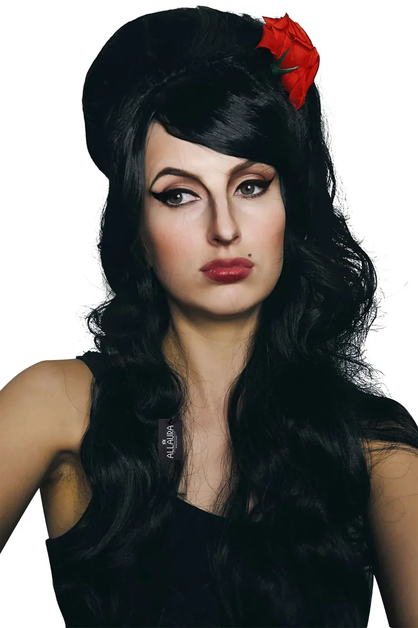 Реабилитационный улей (Amy Winehouse) костюмный парик (высококачественное волокно)-от Allaura