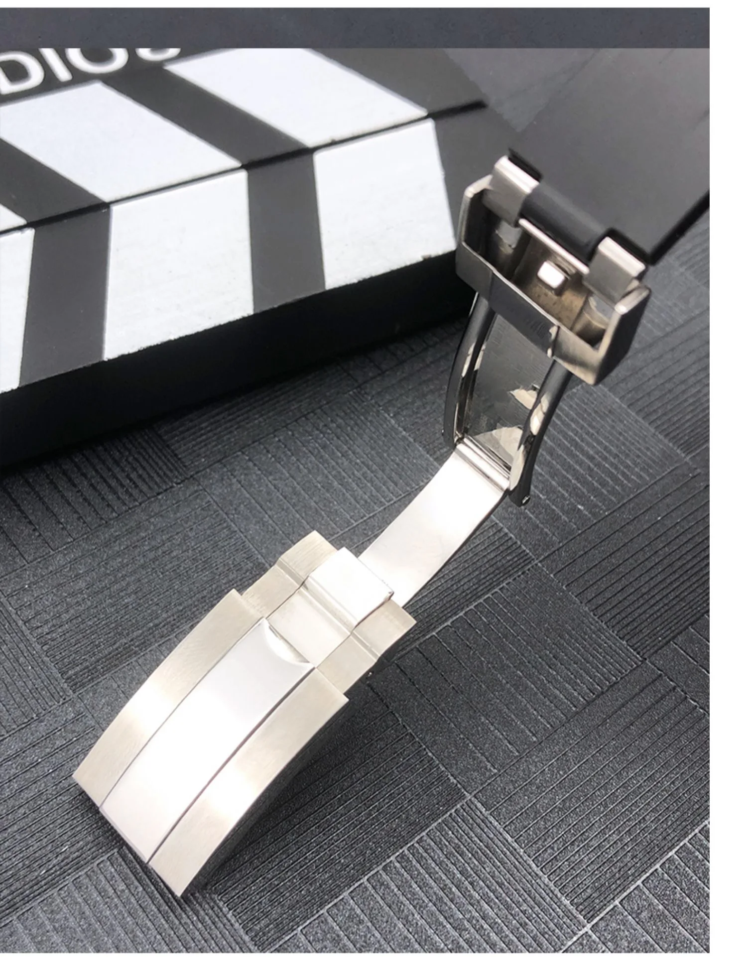 Silicone Diving Waterproof Sport Watch Bands Straps for Rolex 20mm Curved End Rubber Watch Strap for Omega x Swatch MoonSwatch