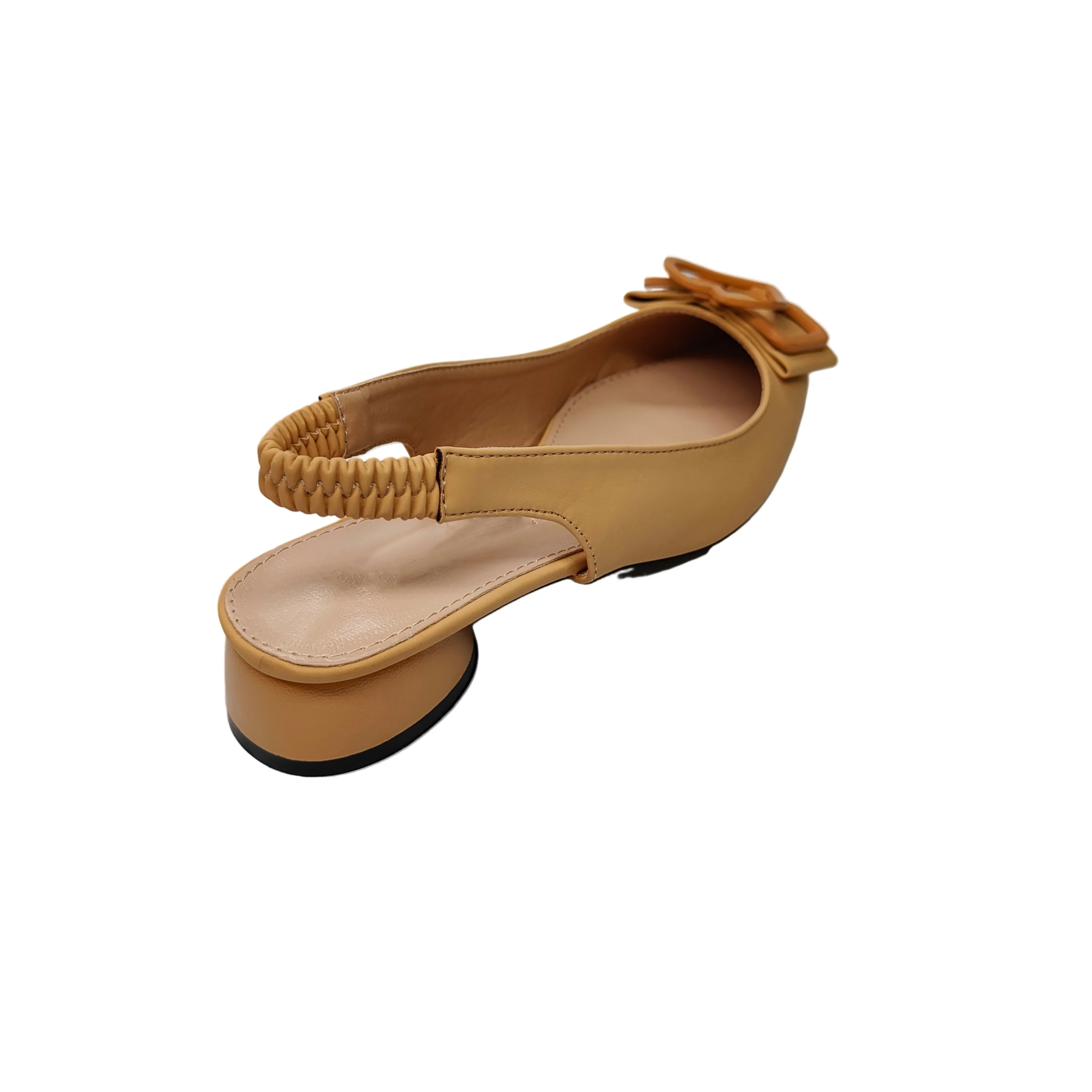 New Style  Wrap Toe Sandals for Ladies Office Shoes Ladies Dress Shoes Casual Sling Back Sandals Block Heels Love Buckle