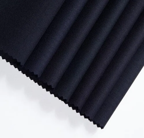 Superior quality 100% wool suit fabric for plain wholesale suits/casual dresses
