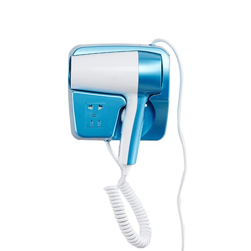 FANREIGN DB-2115 Bathroom Hotel Hair Dryer With Shaver Socket Wall Mounted Hair Dryer Factory Supply