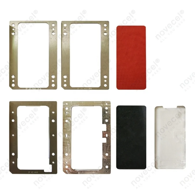 For iPhone 12 mini 11 X Xs max 7 8 Plus Laminating Mold Alignment Mould For Mobile Phone LCD Screen Repair Tool Work with YMJ q5