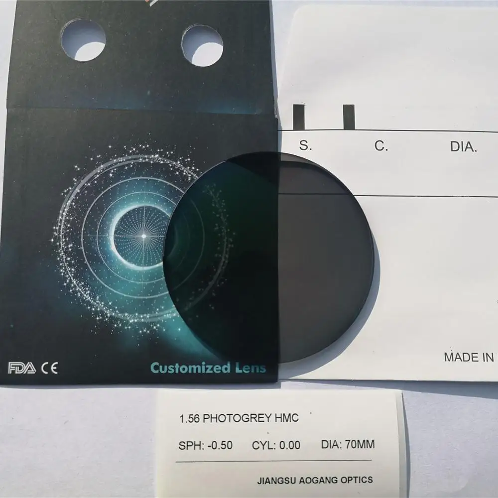 Photochromic Lenses Photogrey Lenses Optical Lenses Manufacturer in China