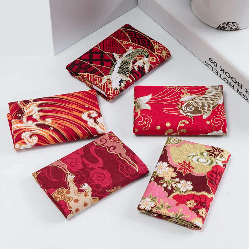 Оптовая продажа ремесло хлопчатобумажной ткани цветочный принт с животными принтами Ткань Жир Квартал Сделай Сам Лоскутная работа Печатный лоскутное шитье хлопковая ткань с принтом