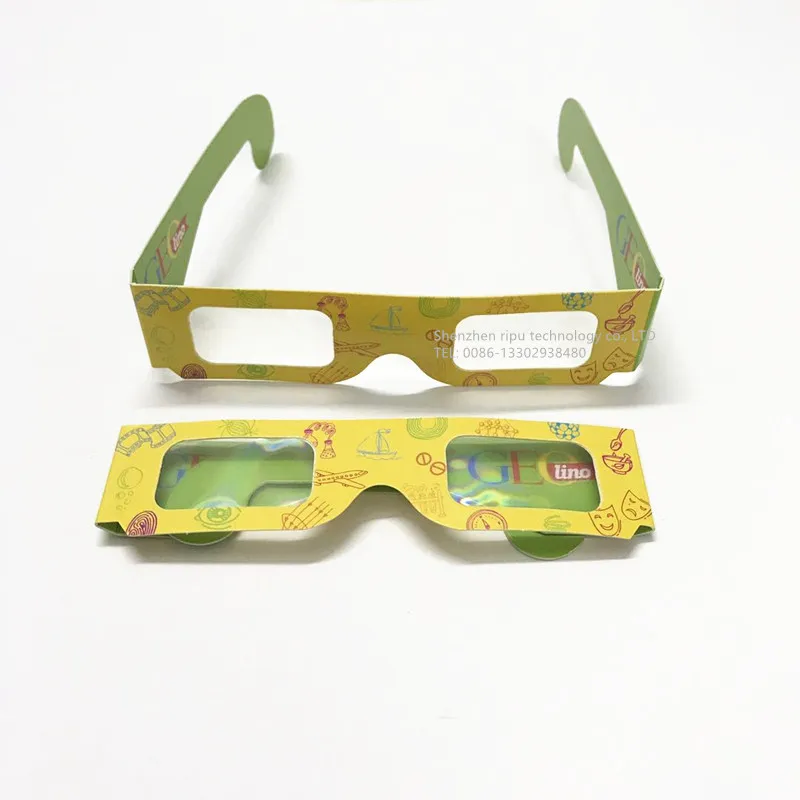 polarizer Diffraction Grating - Rainbow Peephole Axicon Rainbow Window