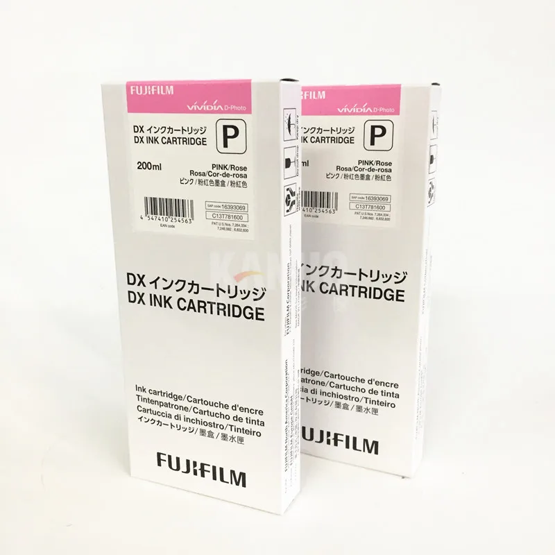 Original Fuji Ink Cartridge 200ml Fujifilm Pink Ink Fujifilm DX Ink Cartridge C13T781600 16393069