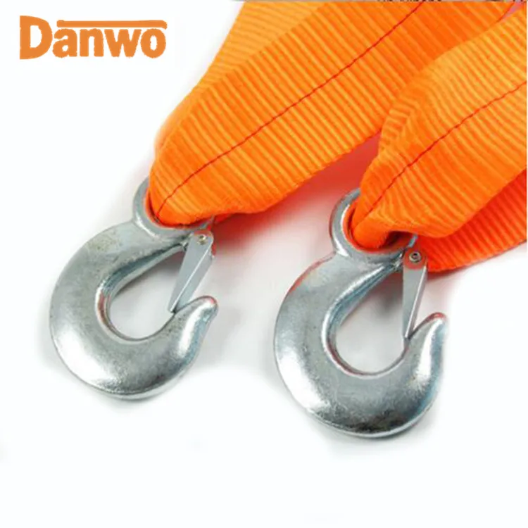 5T Max Load PE Material Heavy-Duty Car Tow Rope Elastic Kinetic Bungee for Survival Portable Towing