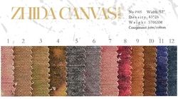 55% cotton 45% jute tie dyed cheap curtain wholesale quality jute printing fabric