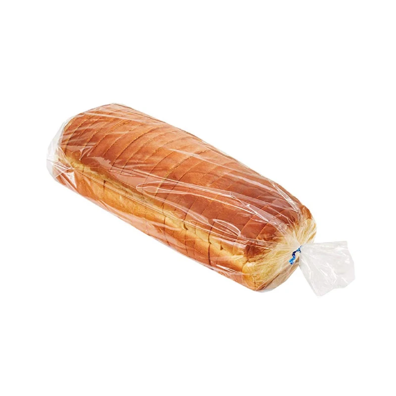 Custom printed food grade resealable Clear Packing Bread Polybag Plastic Poly Opp Bags