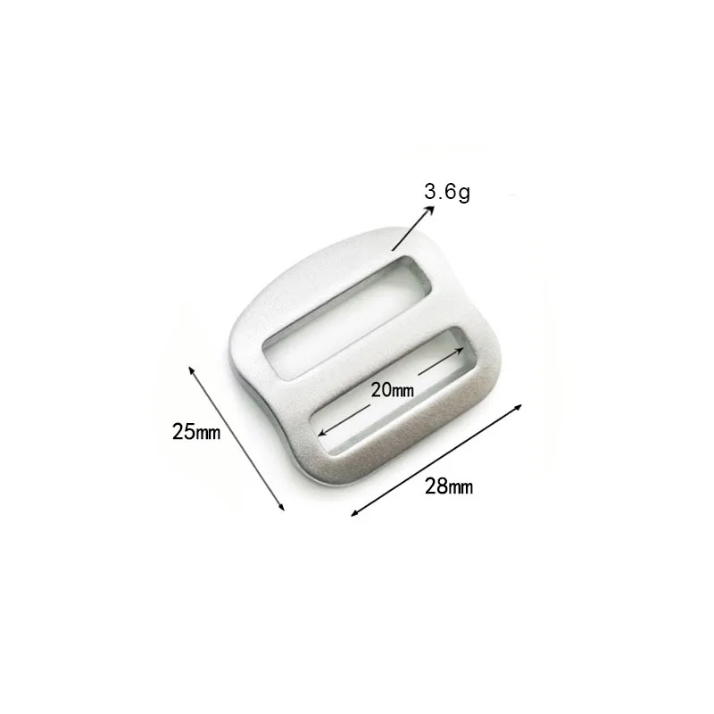 zinc alloy metal tri-glide slide metal buckle for backpack