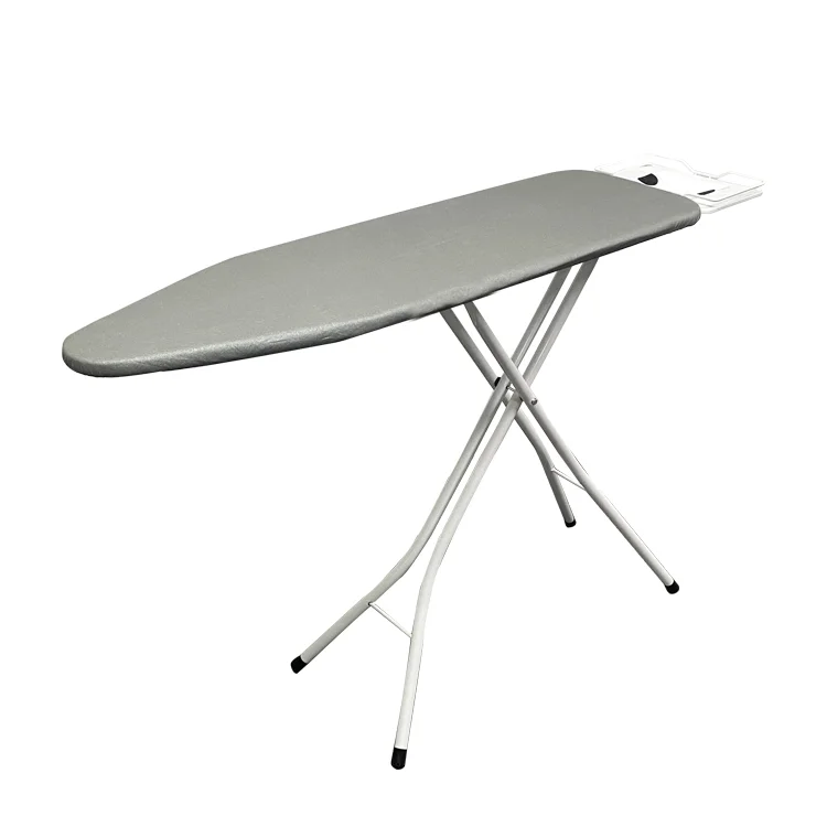Adjustable Height Heavy Duty Ironing Board with Mesh Metal Base