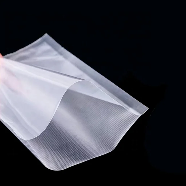Factory wholesale Customize size printed logo plastic vacuum bag Food grade packaging seal vacuum sealer bags
