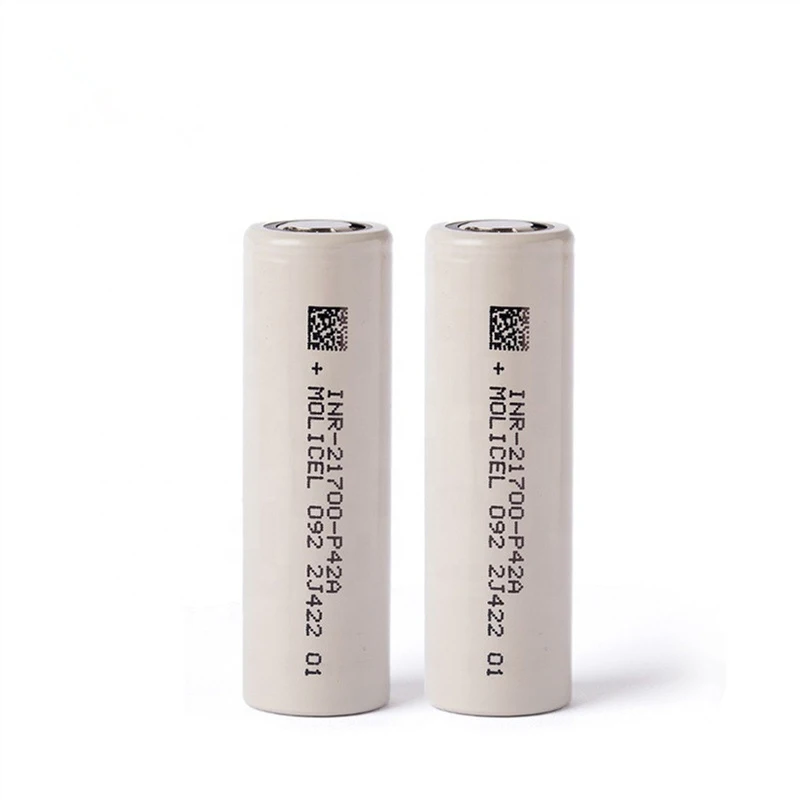 INR21700 P42A 4200mAh Lithium Ion Battery 3.7V 4200mAh 21700 Li ion Batteries For Molicel P42A