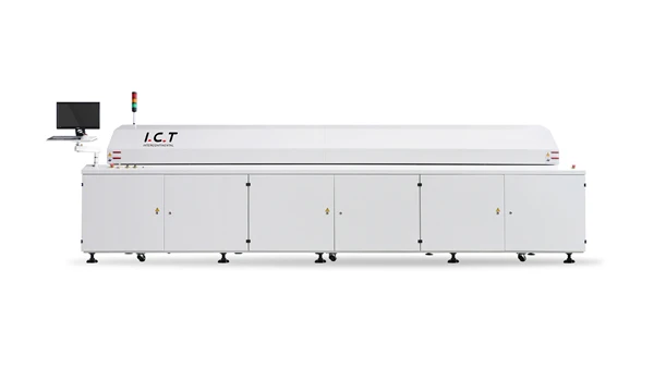 Модная оплавильная печь SMT с азотом I.C.T распродажа насосом и охладителем для продвижения продаж