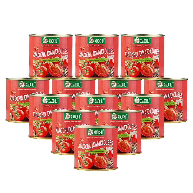 Delicious Sweet Sour Diced Frozen Tomato Crushed Tomatoes In Puree Diced Camned Tomato