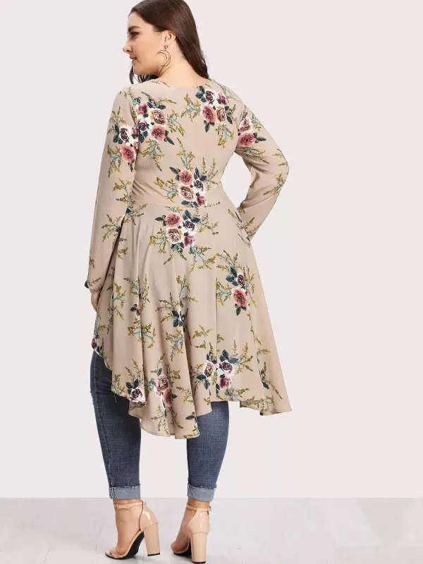 2024# In Stock Muslim Dress Modern Islamic Clothing Fashion Tops Dubai Tukery Women New Tunic Plus Size