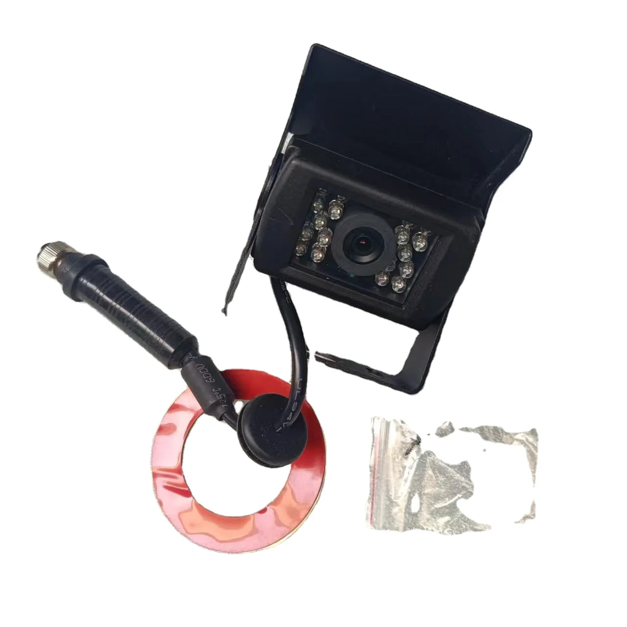 24V LCD Monitor Backup Camera System Night View Waterproof Function 1080P Bus/Truck Parking Compatible