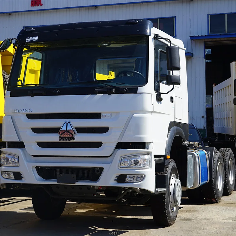 Howo 6x4 Second hand 10 wheel Tractor Truck Head 40 Tons Towing Design LHD RHD Tractor Truck for Sale