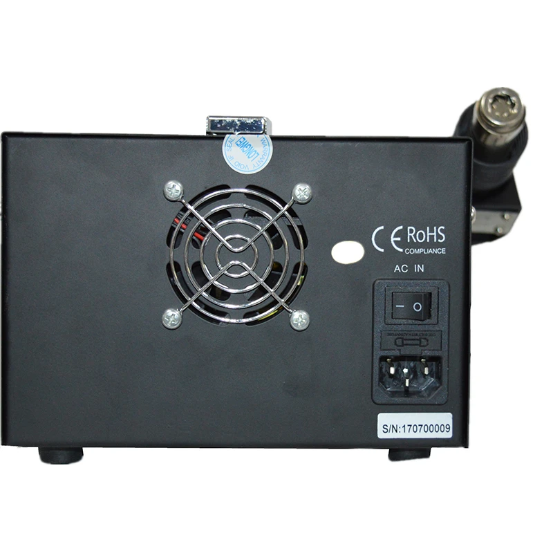 LCD display 800W USB Interface hot air gun desoldering stations 3 in 1 soldering station With power supply