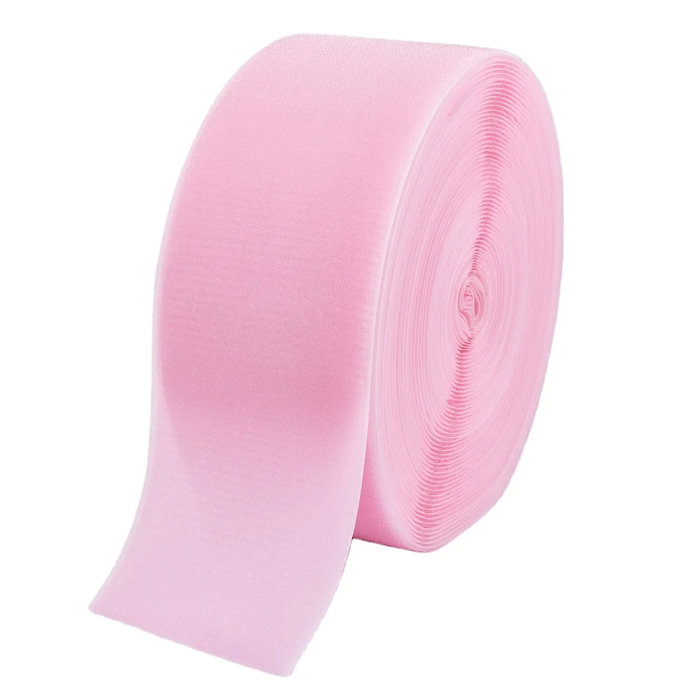 Китайский поставщик, хит продаж, самоходный крюк и петля, крепежная лента, петля и крючок, премиум черный 100% нейлон для обуви, петля, крючок