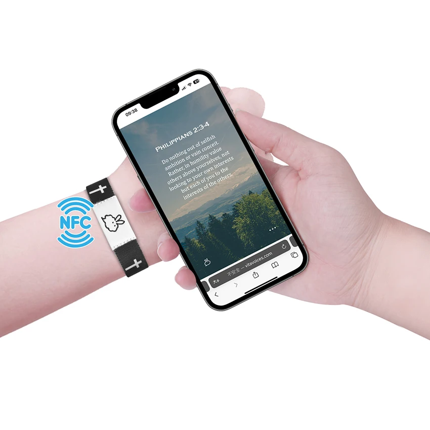 Nfc Iphone Personalized Bible Verse Cutie Bracelets Jesus Edition Love Never Fails Faith Over Fear Silicone Bracelet For Men