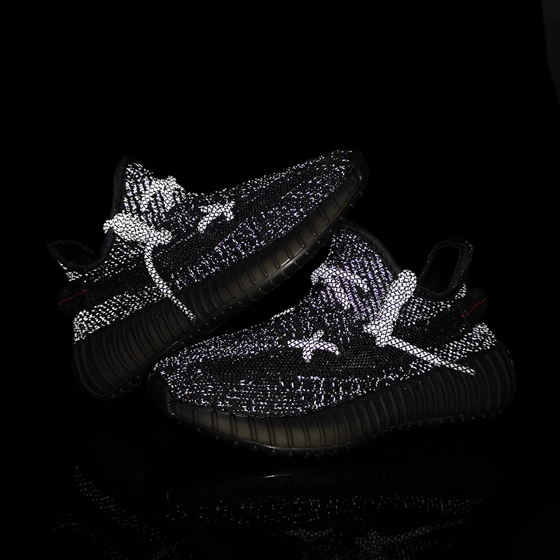  Оригинальное качество оптовая продажа детская повседневная Брендовая обувь детские кроссовки Yeezy 350 v2 мужская и женская спортивная