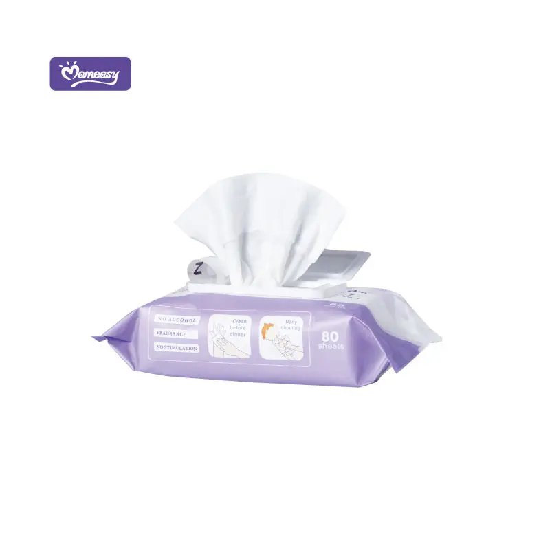 Custom  manufacturer disposable Baby Wipes wholesale 80 sheet Baby Wet Wipes Baby Cleaning Wet Wipes