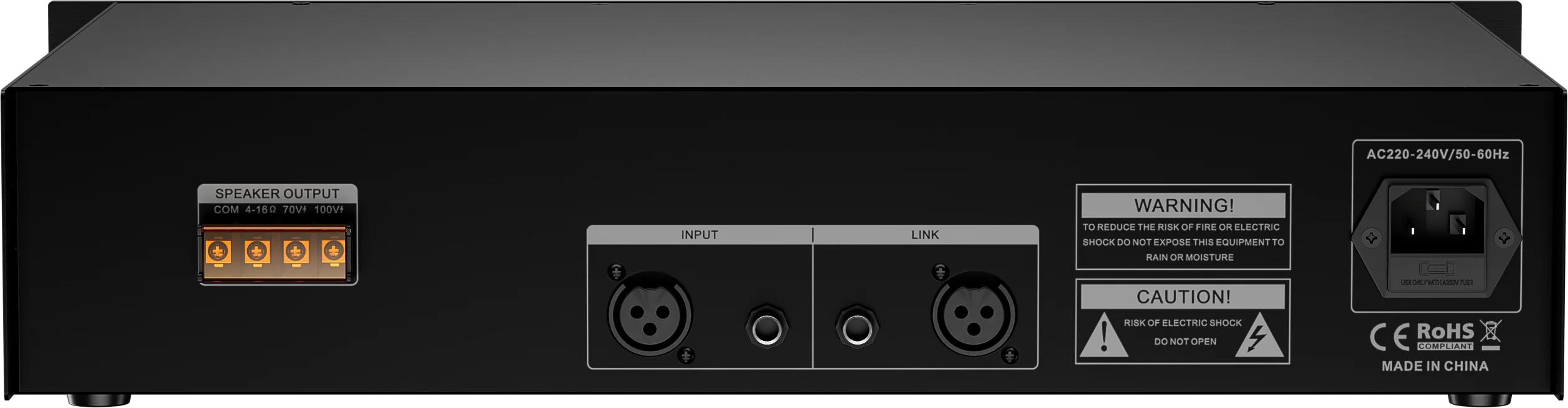 RH-AUDIO PA Power Amp With 350W 450W 650W For Private Village Amplifier