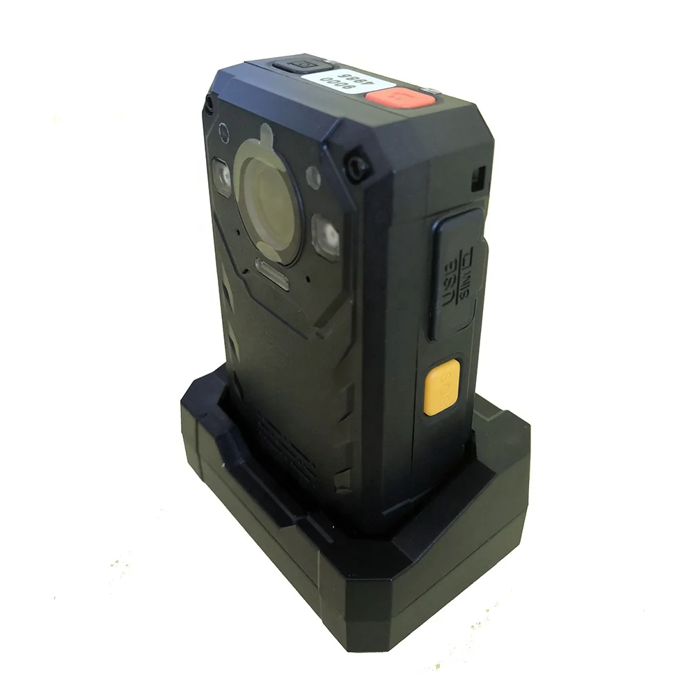 Dean NF heavy duty casing drop proof Ambarella H22 built in battery 2K video ip68 waterproof auto infrared 4G body camera