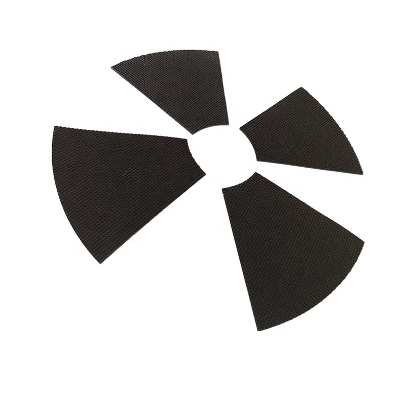 Customized Mesh Silicone Pad Anti-Slip Rubber Gasket Shock Absorption Mesh Rubber Pad Plaid Pad